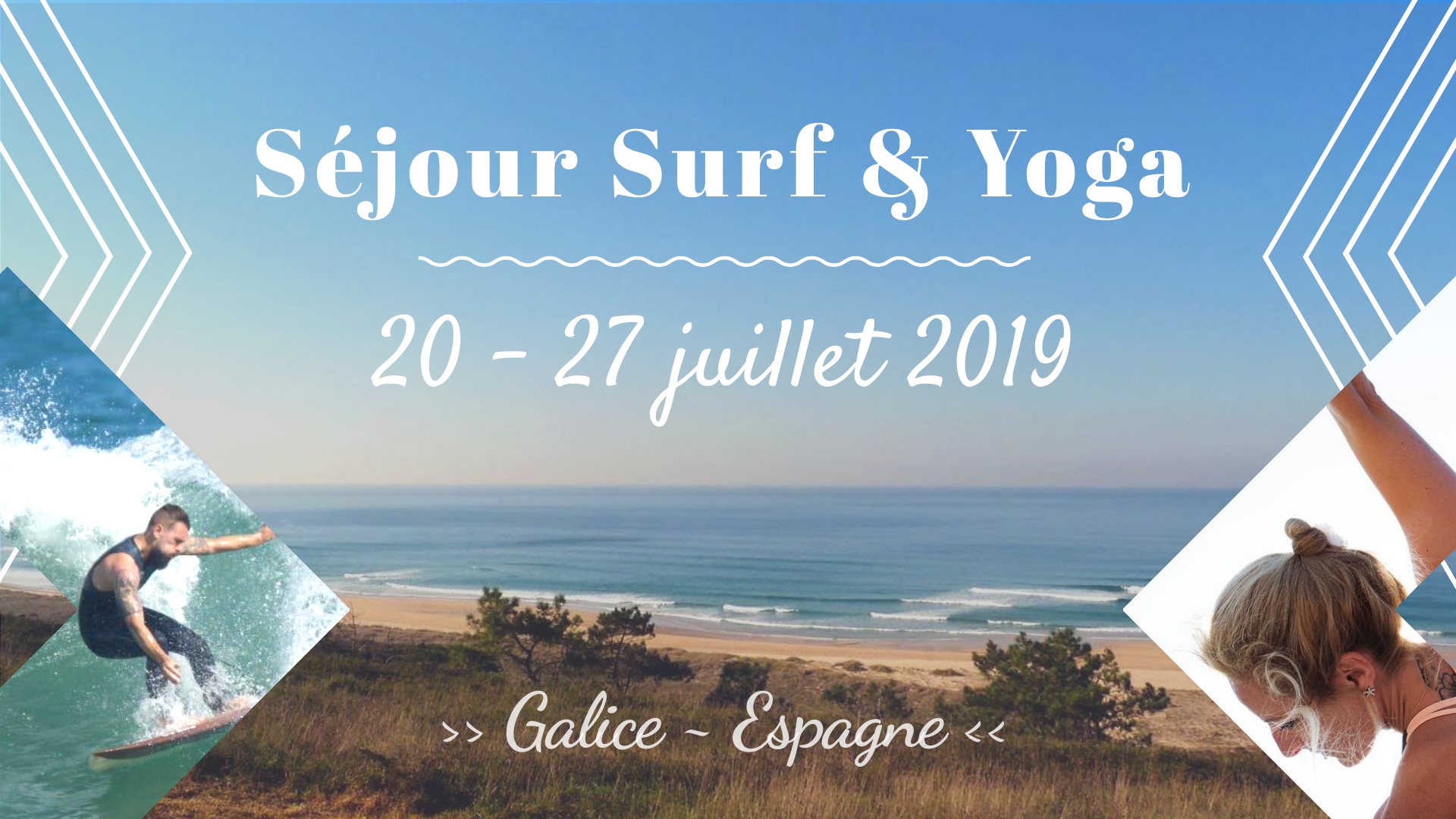 Séjour Surf Yoga Galice Soulshine